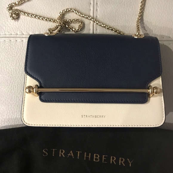 Handbags - Strathberry East/West Mini Tri-Colour